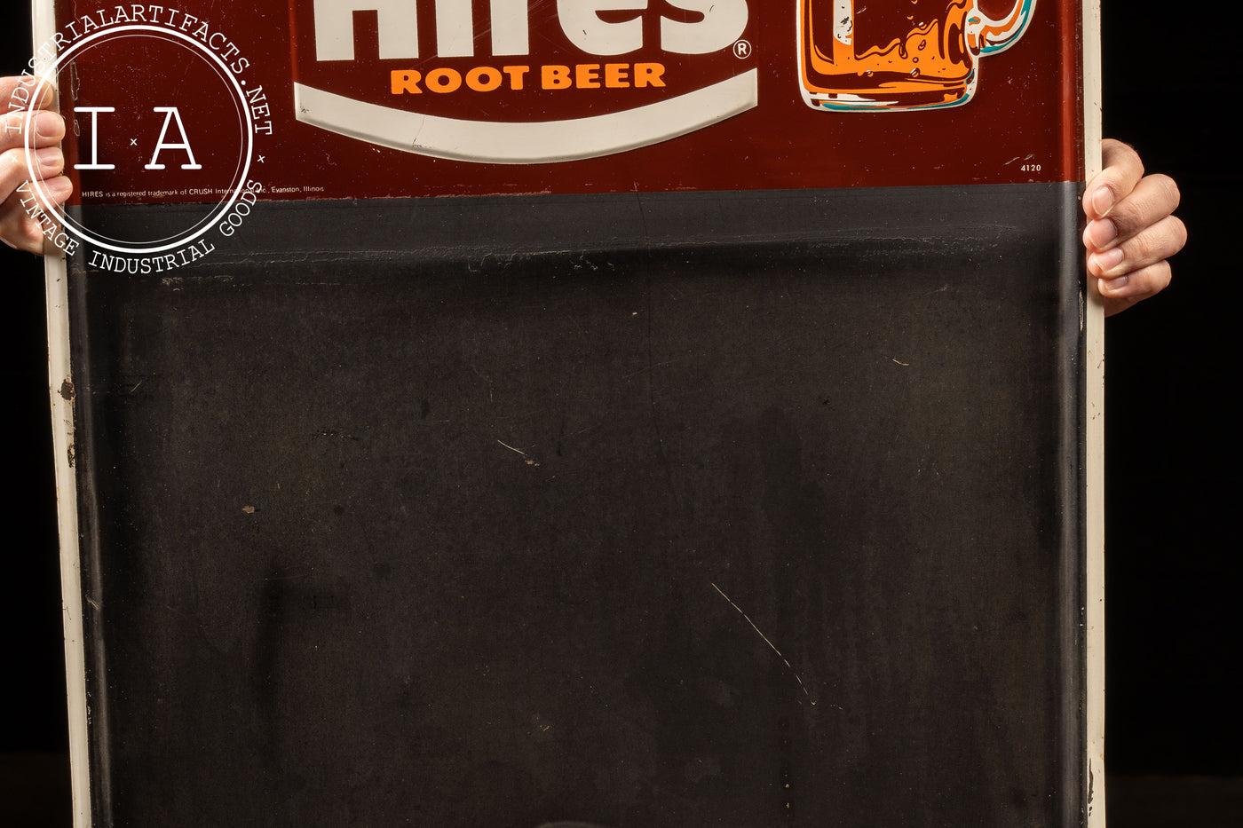 Vintage Hires Root Beer Menu Board