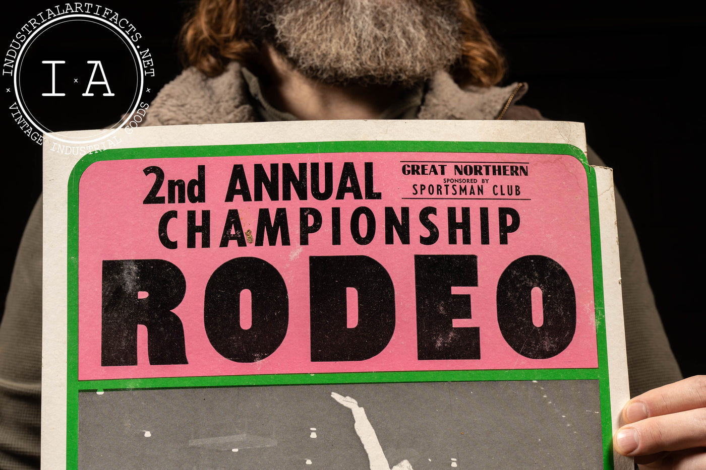 Vintage Toledo Rodeo Poster