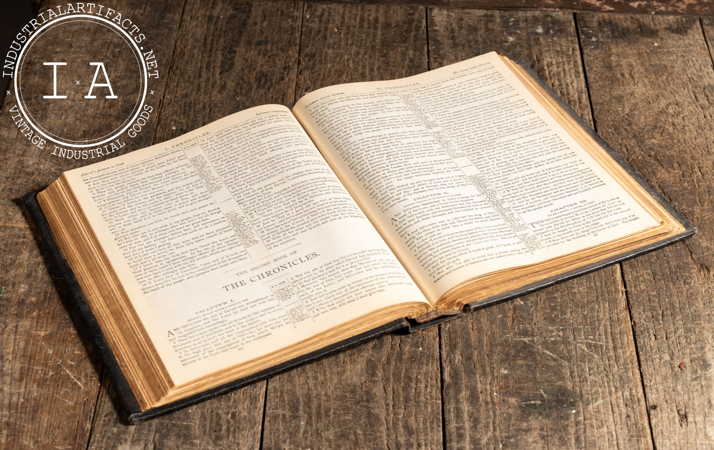 Antique Late Victorian Family Presentation Holy Bible