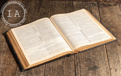 Antique Late Victorian Family Presentation Holy Bible