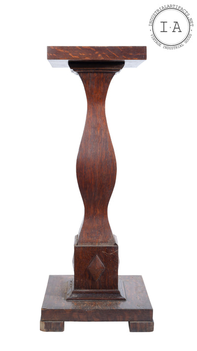 Antique Quarter Sawn Mission Arts And Crafts Stand