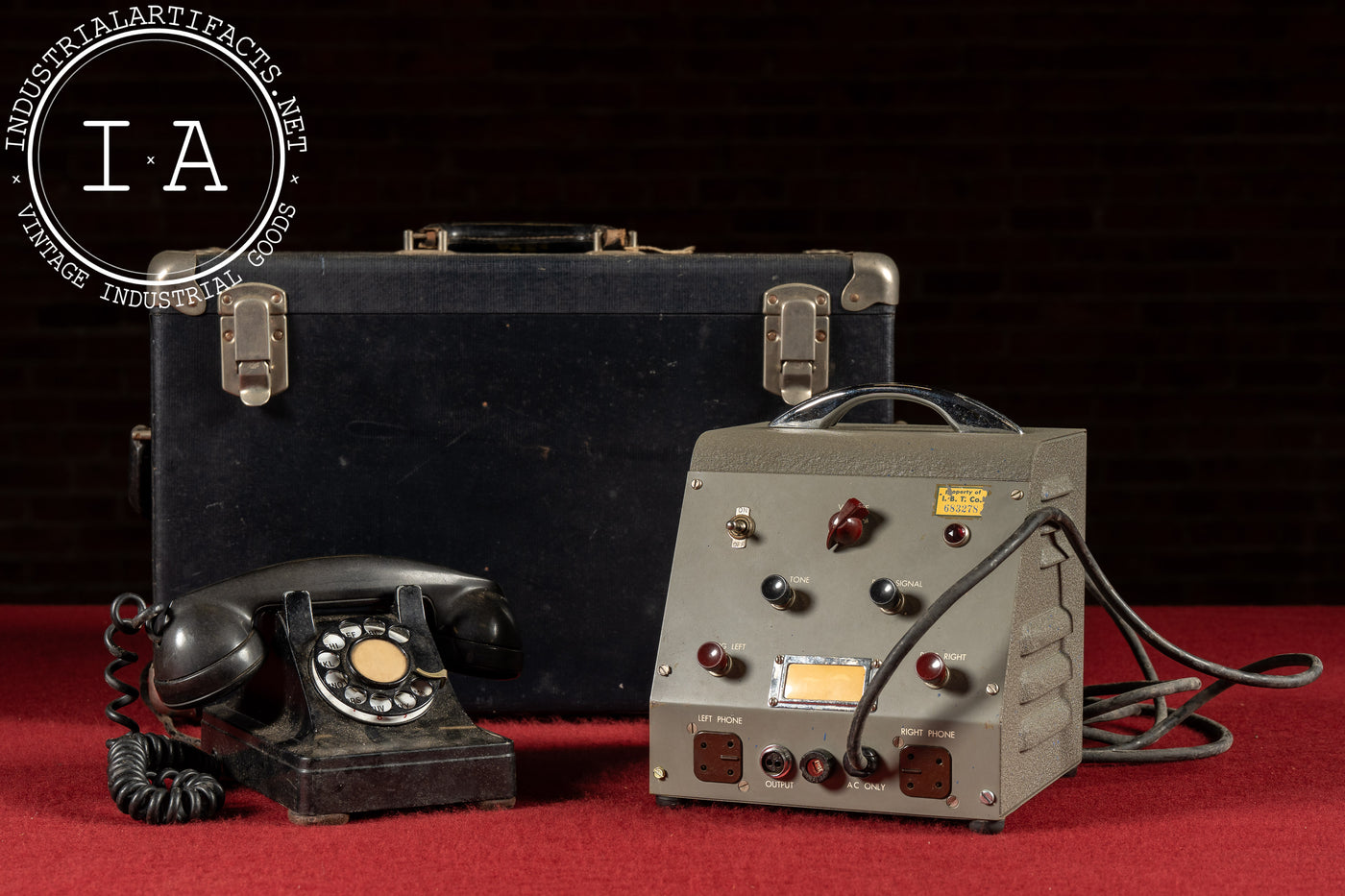Vintage Bell Telephone Test & Training Set in Case