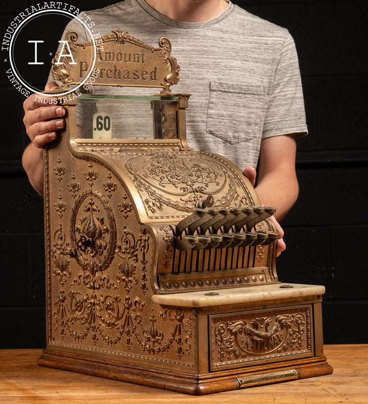 ◆ TheNationalCashRegisterCo. レジスター Early 20th Century No. 313 National Cash Register – Industrial