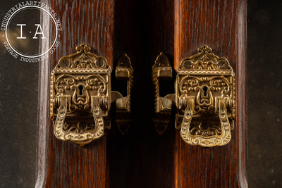 Early 20th Century Oak Ice Box