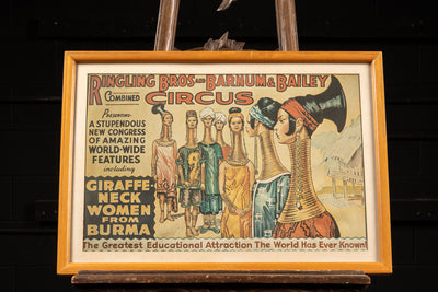 Ringling Bros. and Barnum & Bailey Lithograph Poster