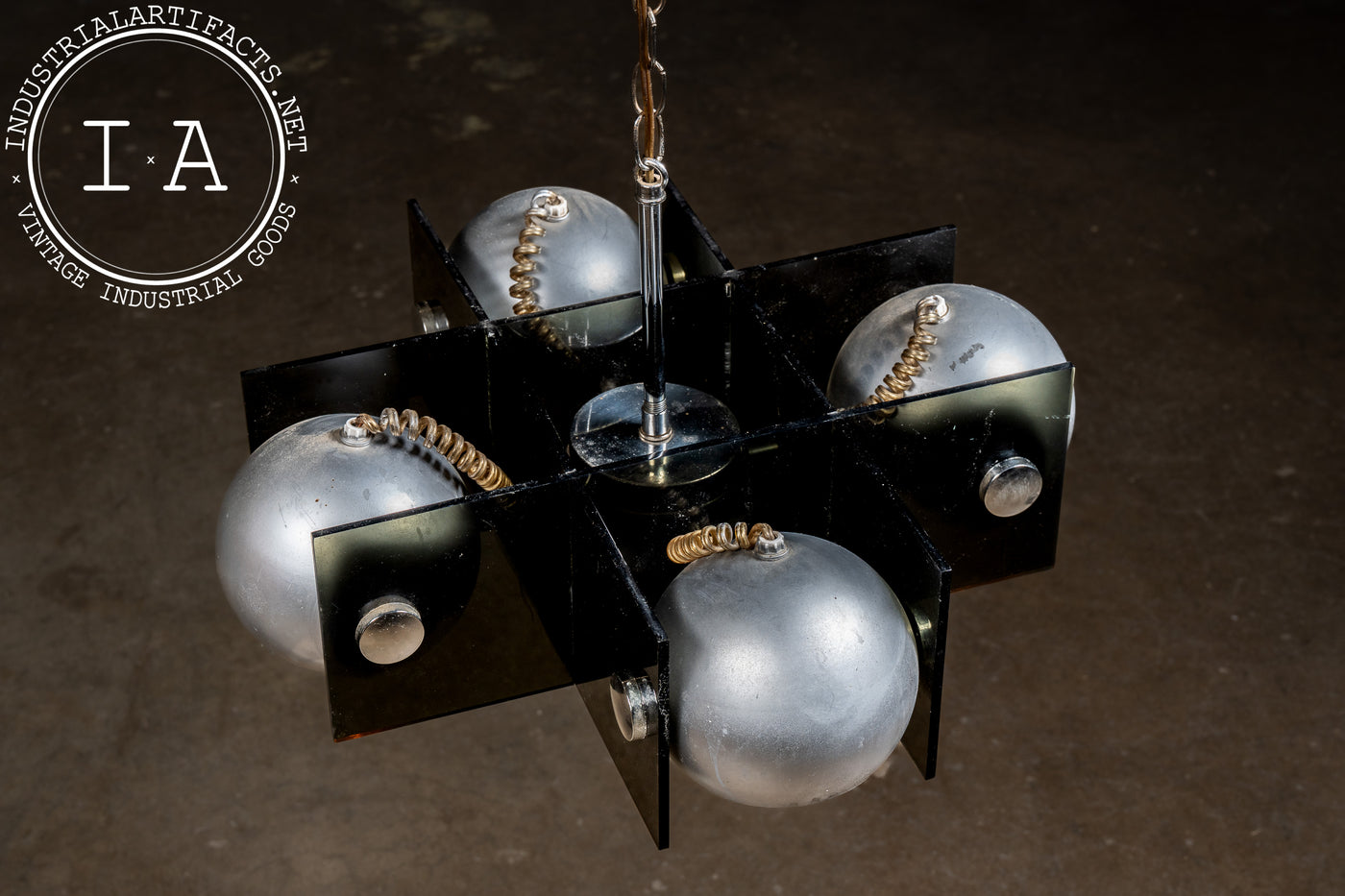 Modernist 5-Bulb Ceiling Light Fixture