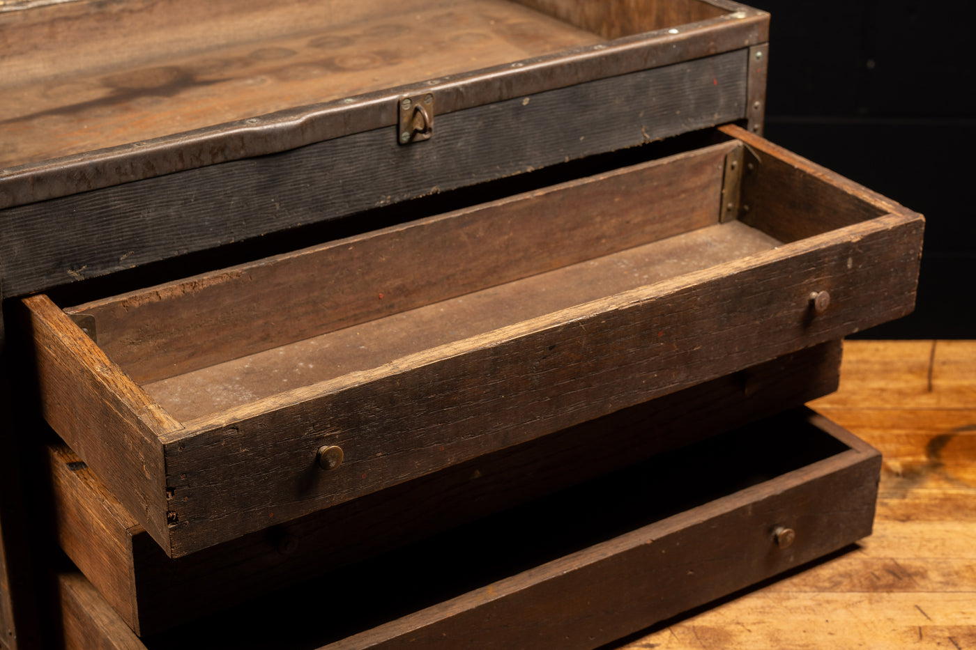 Early 20th Century Tool Chest With Tools