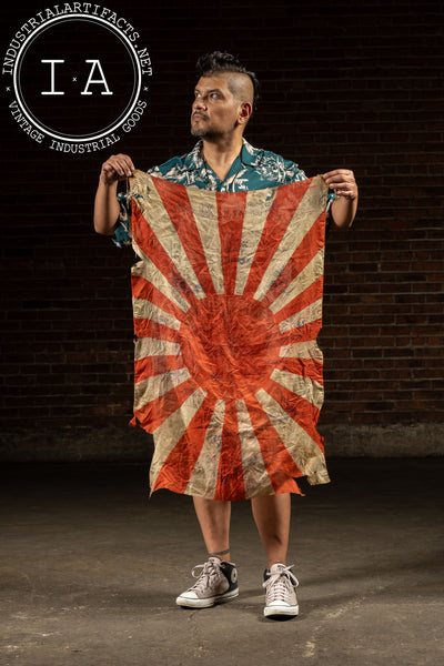 Vintage Japanese "Rising Sun" Flag (Kyokujitsu-Ki)