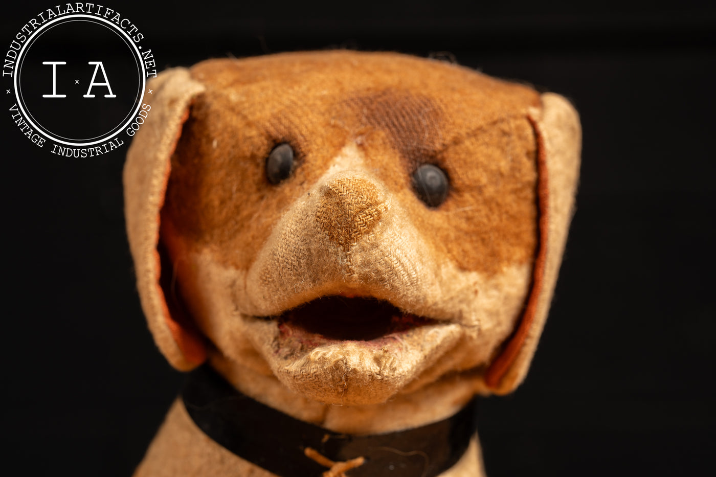 Victorian-Era Stuffed Dog Toy