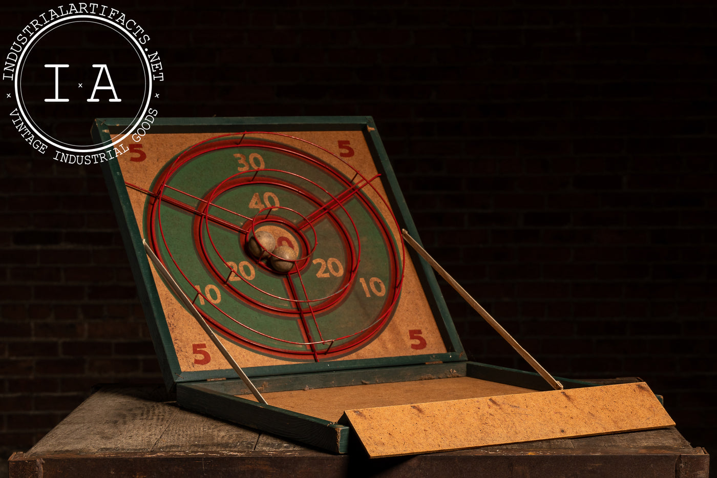 Vintage Carrom "Hi-Bol" Bowling Game