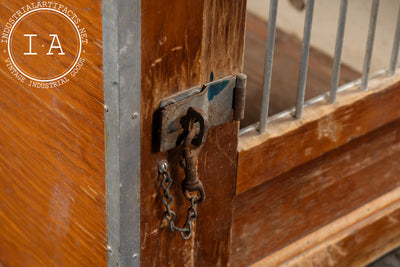 Vintage Wooden NYC Dog Pound Kennel by Kroyer Crates