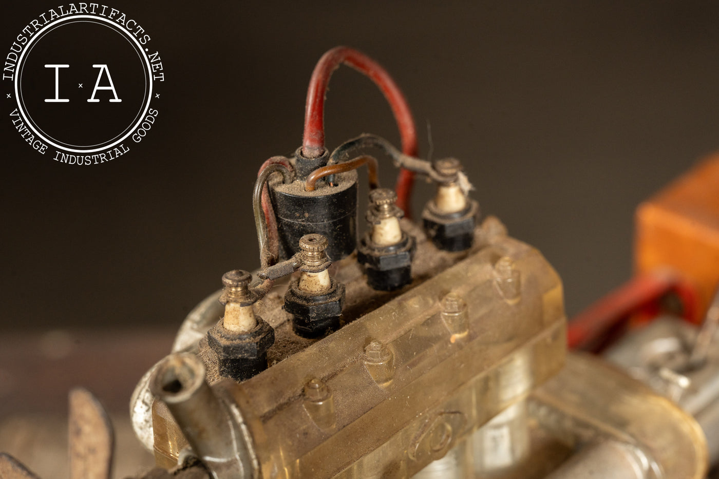 Vintage German Educational Engine Demonstrator Model by Gescha