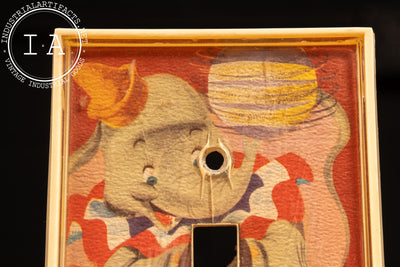 Vintage Disney Dumbo Light Switch Plate