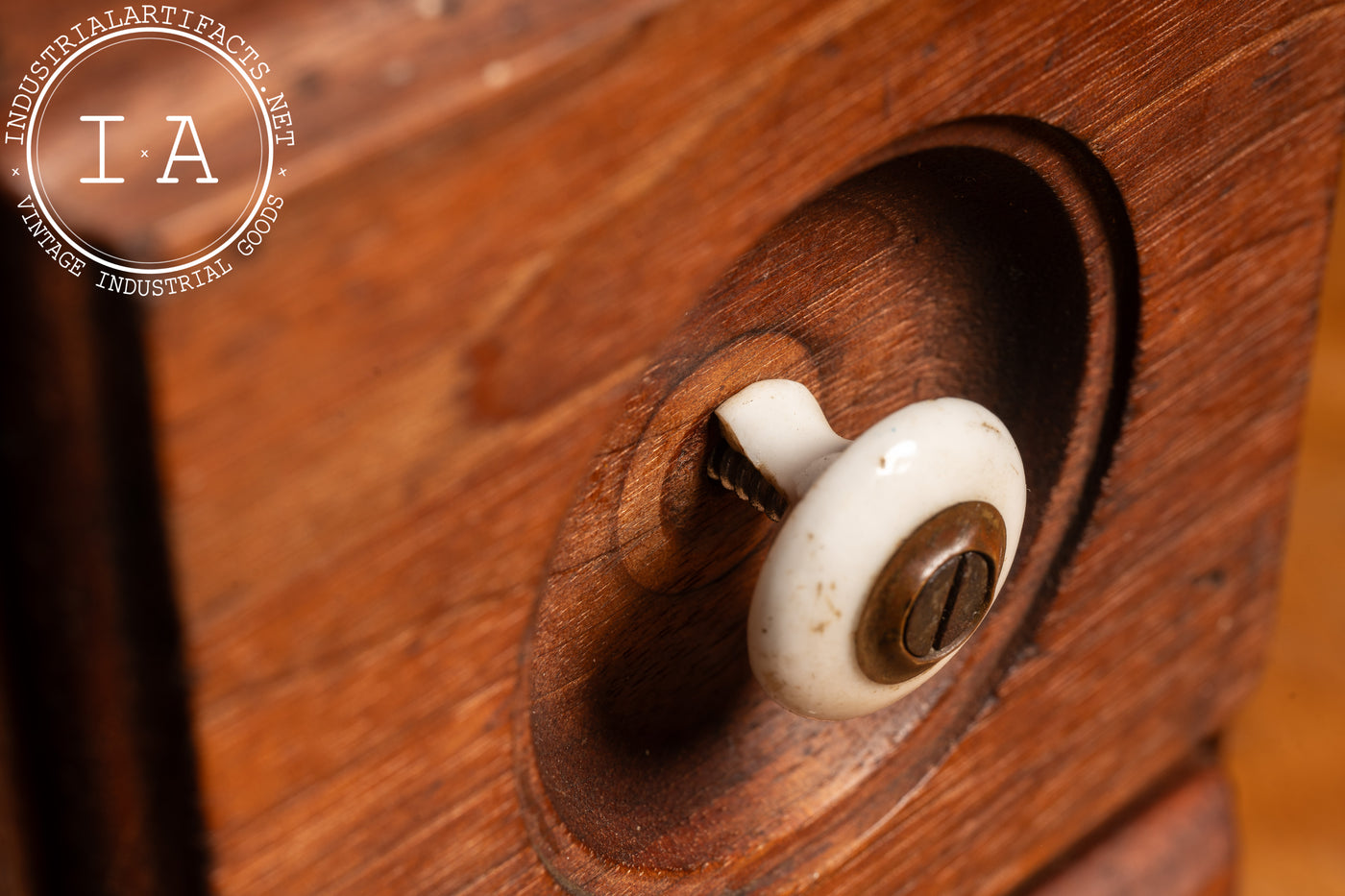 Vintage Singer Spool Cabinet