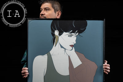 Santa Monica | Framed Patrick Nagel Exhibition Poster for 11th St. Gallery