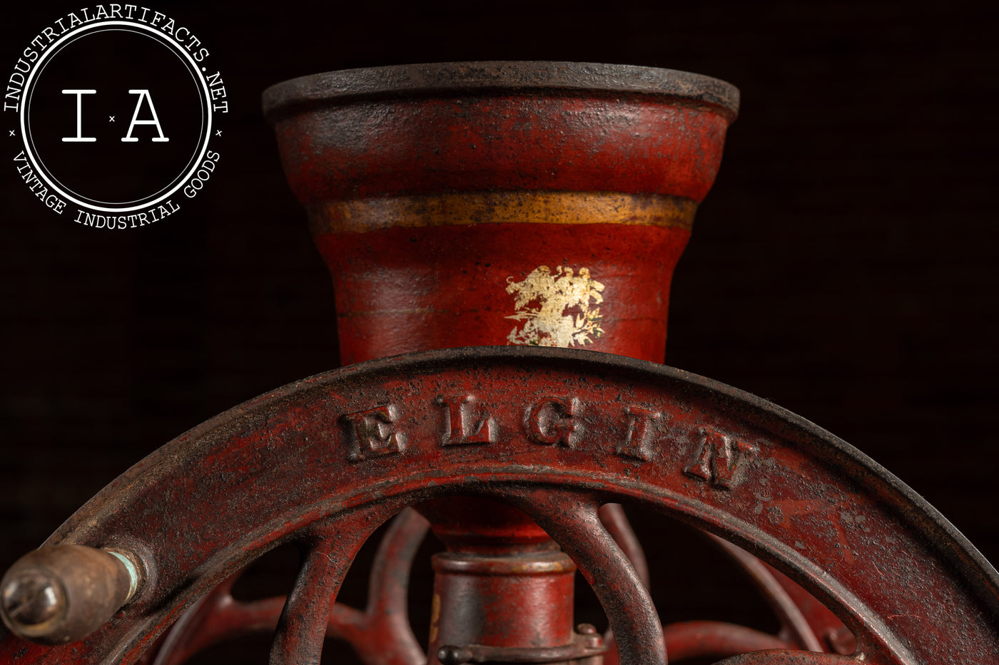 Early 20th Century Coffee Grinder by Elgin National