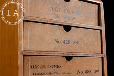 Vintage Ace Combs Point-of-Sale Display