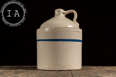 Early 20th Century 2-Gal. Stoneware Crock by Blue Band