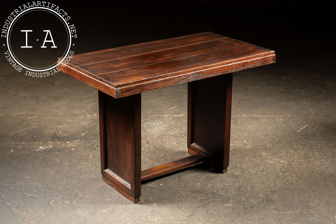 Late 19th Century British Colonial Teak Desk