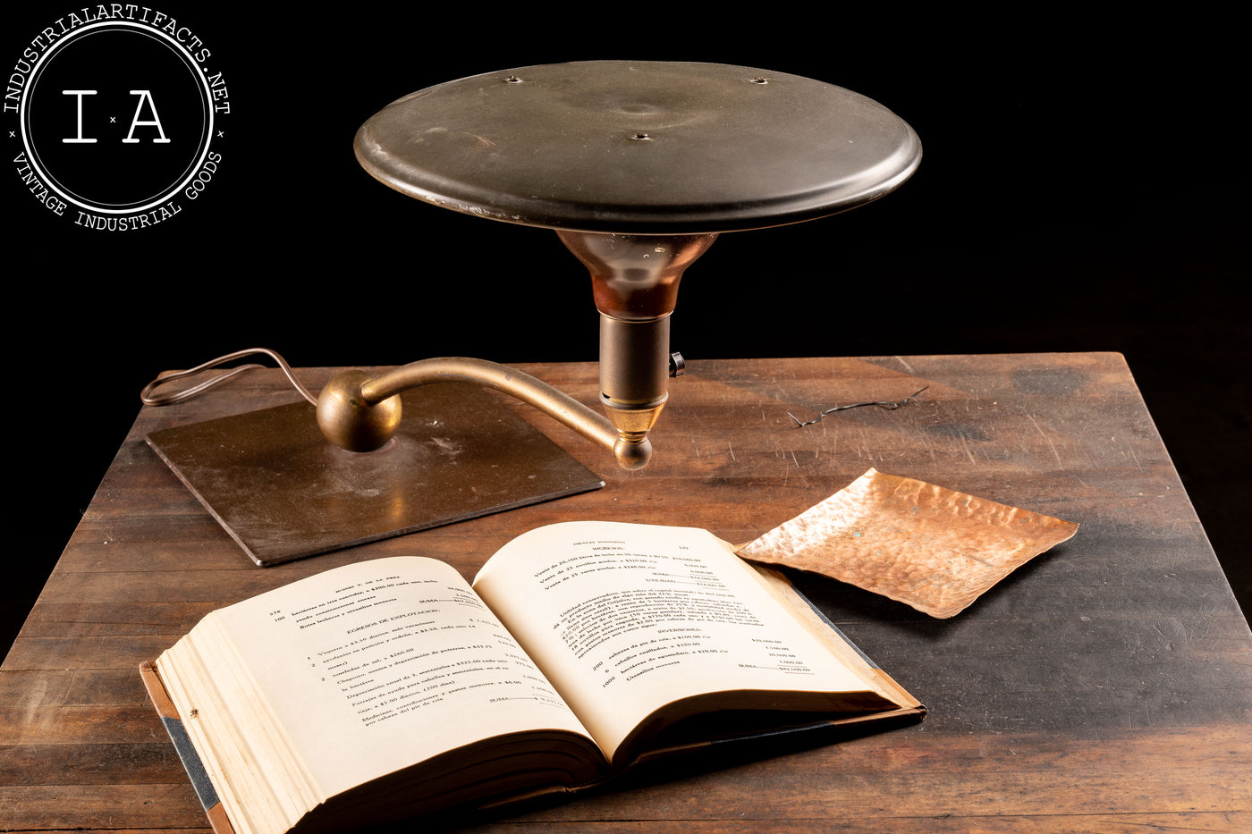 Vintage Leroy C. Doane Lamp for M.G. Wheeler