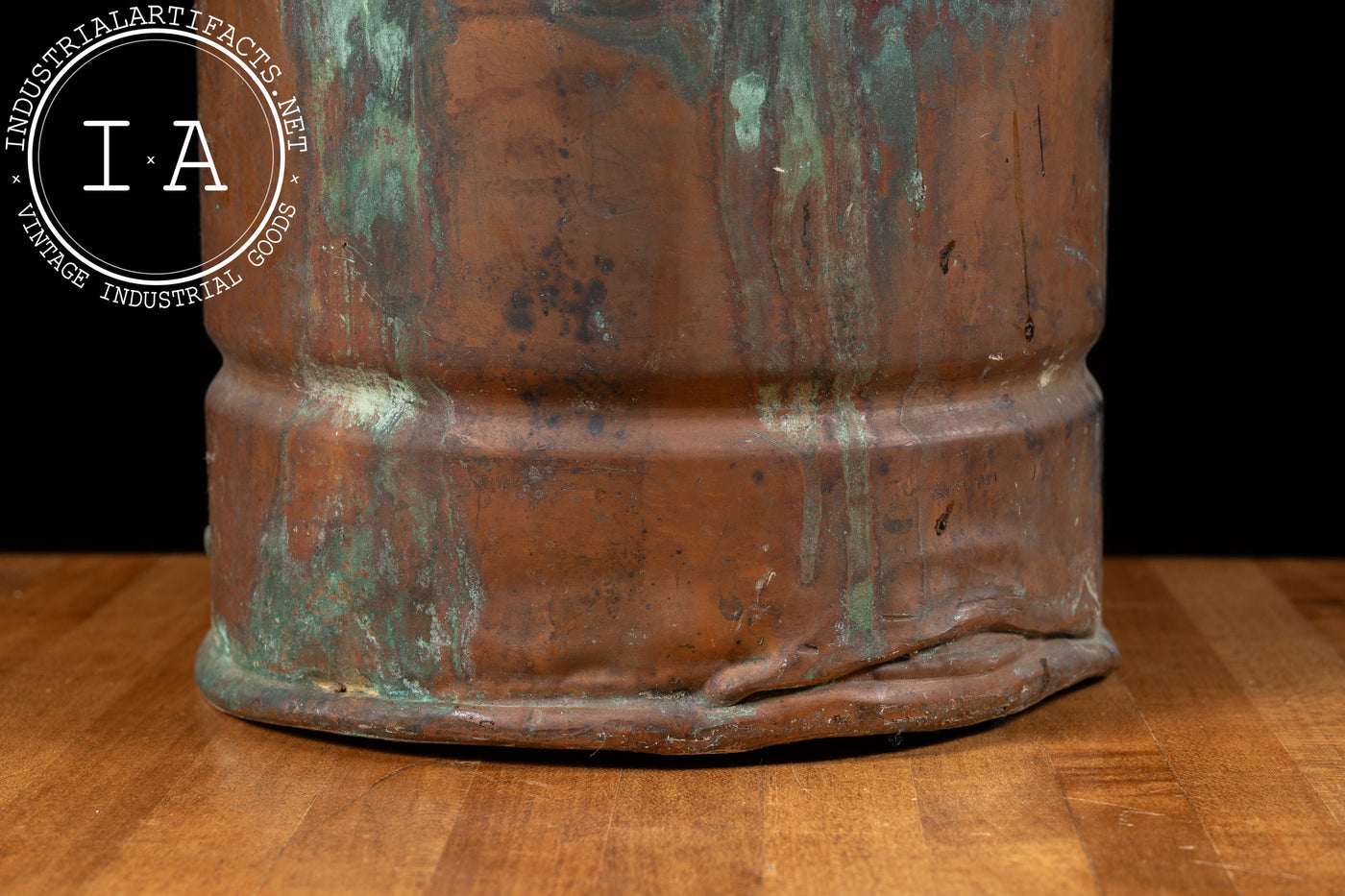 Antique Copper Fire Extinguisher
