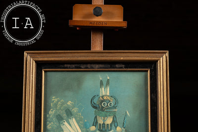 Indigenous Oil Painting On Canvas by R. Yellowhair