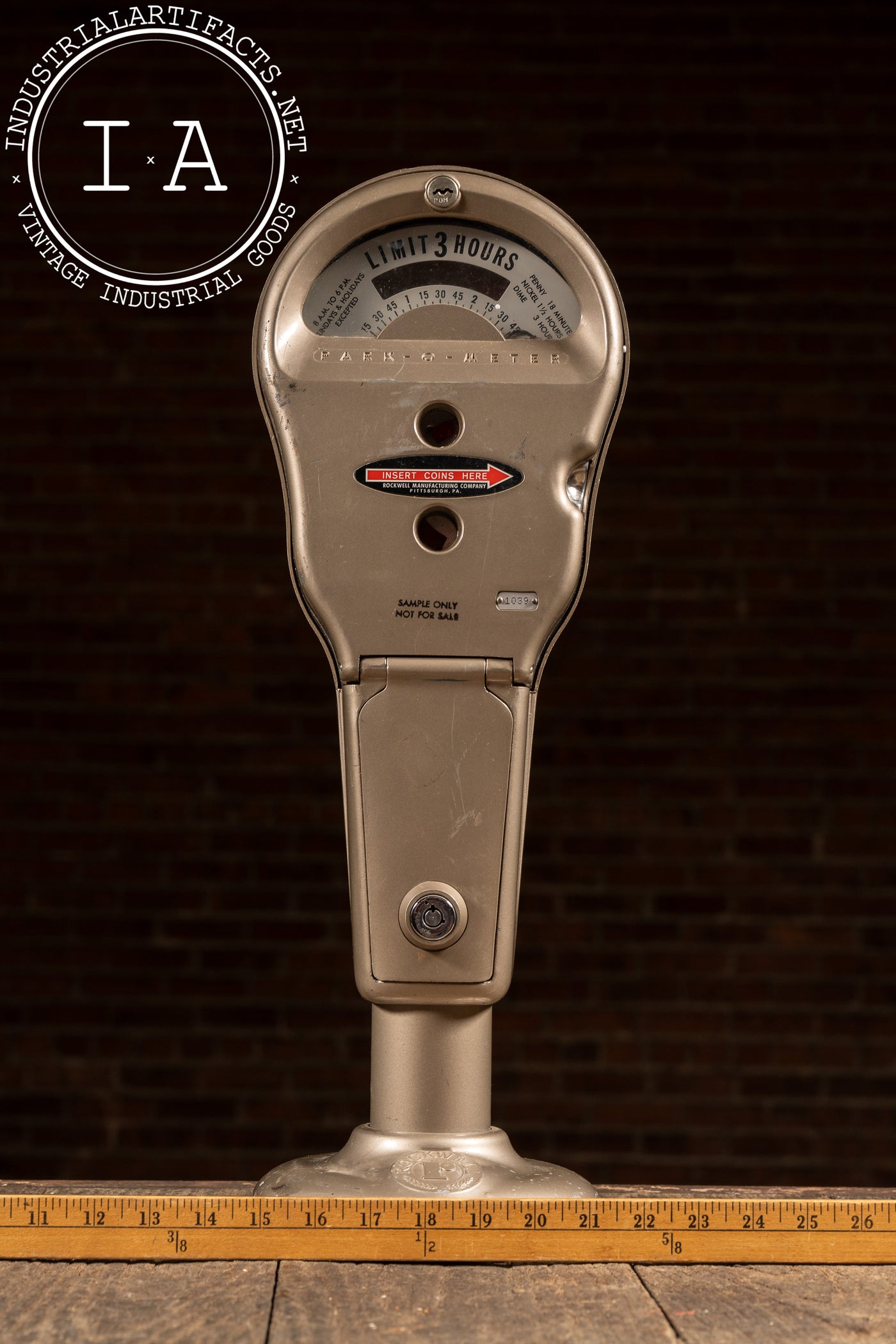 Vintage “Park-O-Meter” Salesman Sample by Rockwell