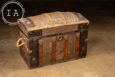 19th Century Swedish Dome Top Trunk