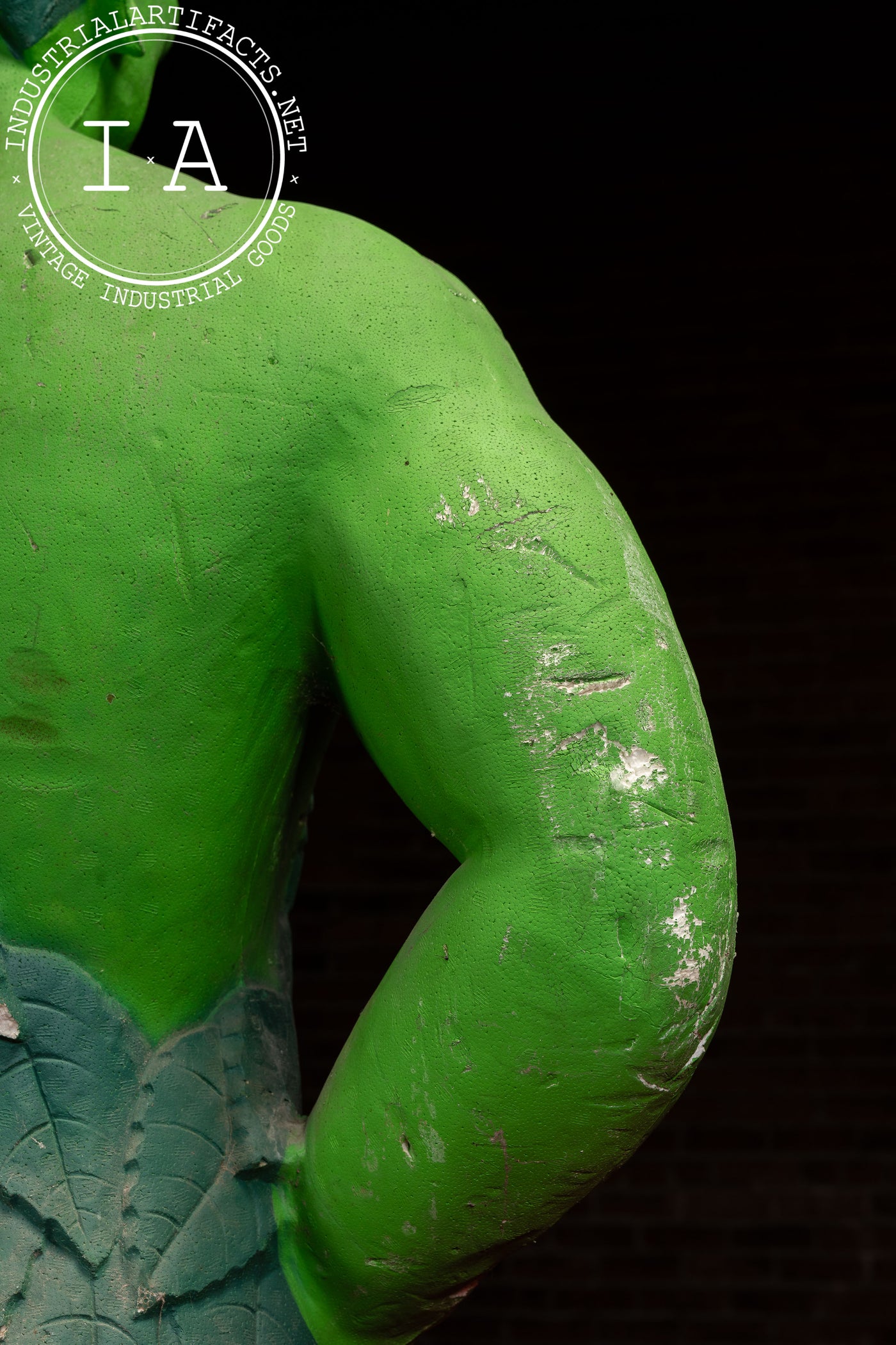 Vintage Jolly Green Giant Foam Advertising Statue