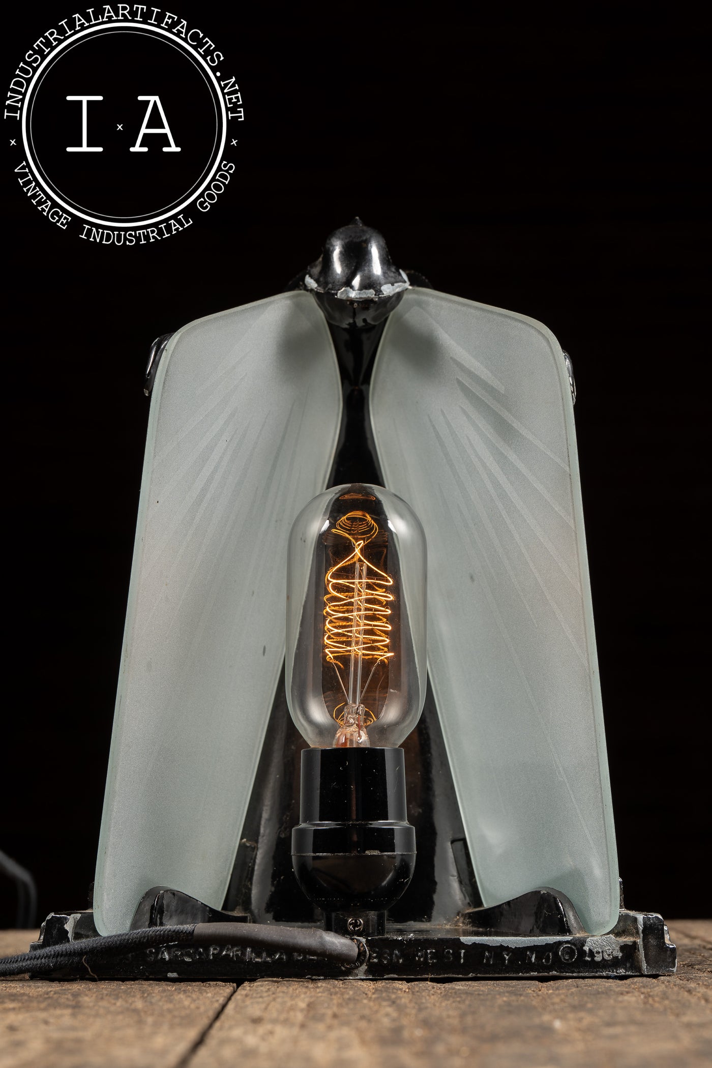 Vintage Frankart Revival "Butterfly Nymph" Art Deco Lamp by Sarsparilla