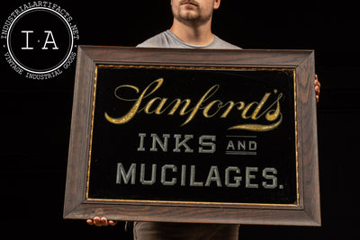 Antique ROG Sanford's Inks ROG Sign