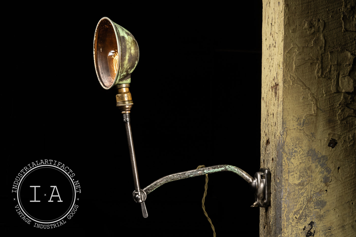 Vintage Industrial Machinist Lamp