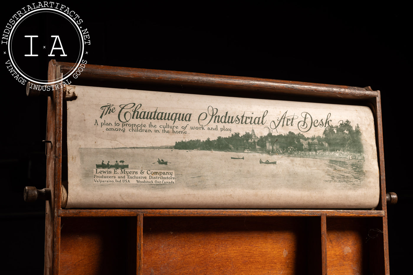 Antique Chautauqua Art Desk