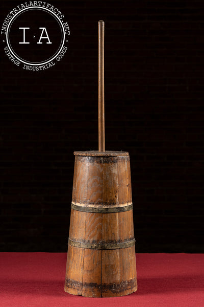 Early 20th Century No. 1 5-Gal. Butter Churn by Standard Churn