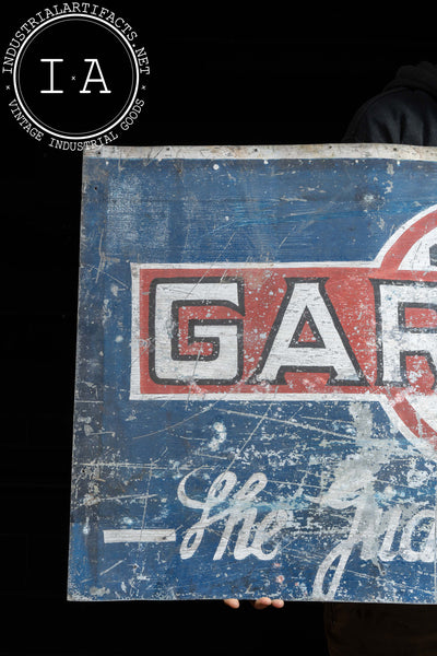 Antique Gardner Motor Car Painted Tin Sign