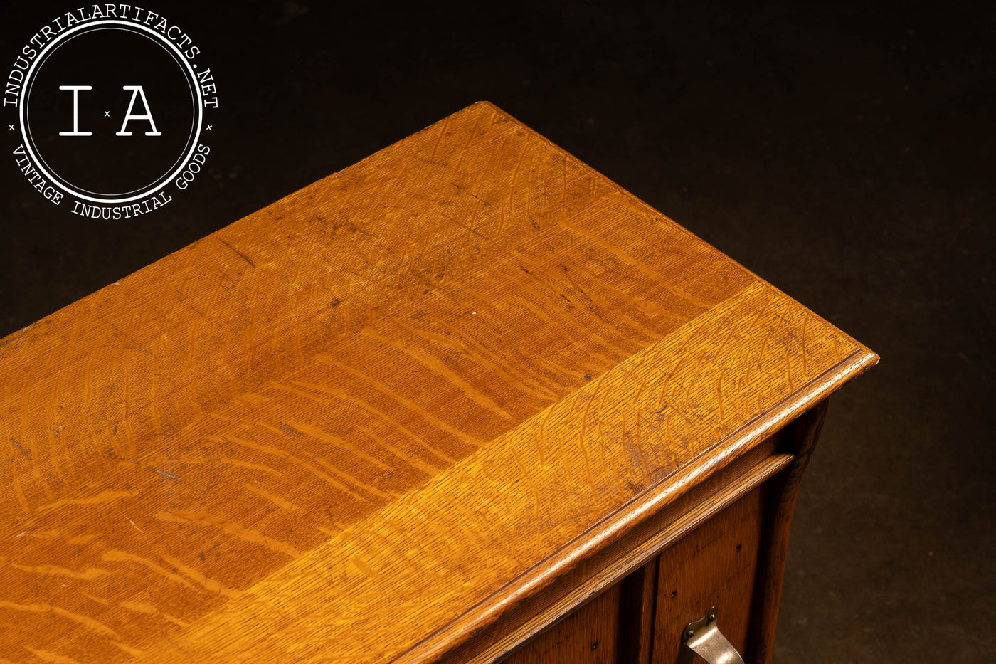 Early 20th Century Y & E Oak Document Filing Cabinet