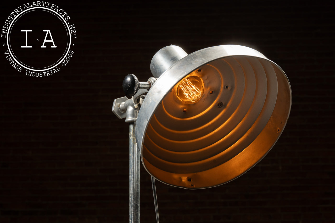 Antique Rolling Dental Lamp by Hanovia