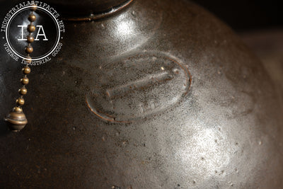 Rustic Converted Stoneware Crock Jug Lamp