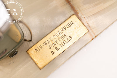 Vintage Air-Way Champion Award and Pen Holder