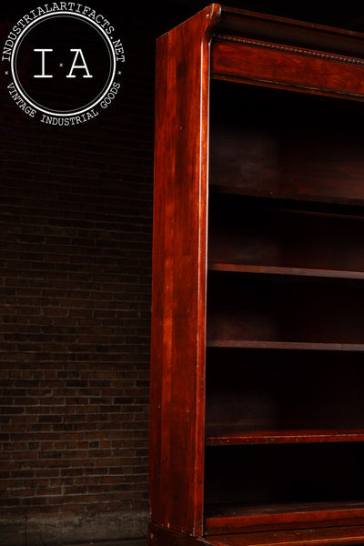 Massive Early 20th Century Double Apothecary Cabinet Set by W. B. McLean