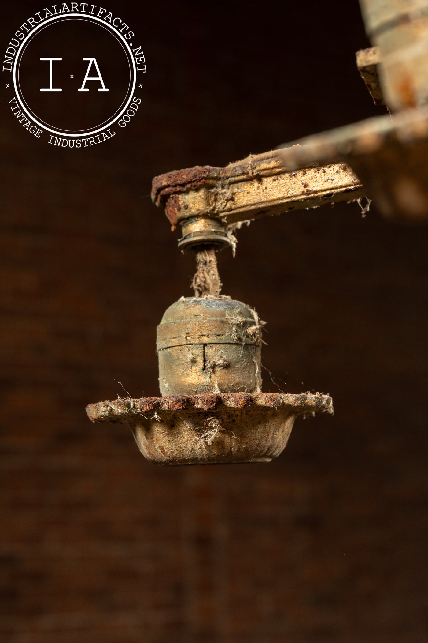 Antique Art Deco Five Bulb Hanging Fixture