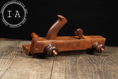 Antique Adjustable Wooden Tongue & Groove Plane