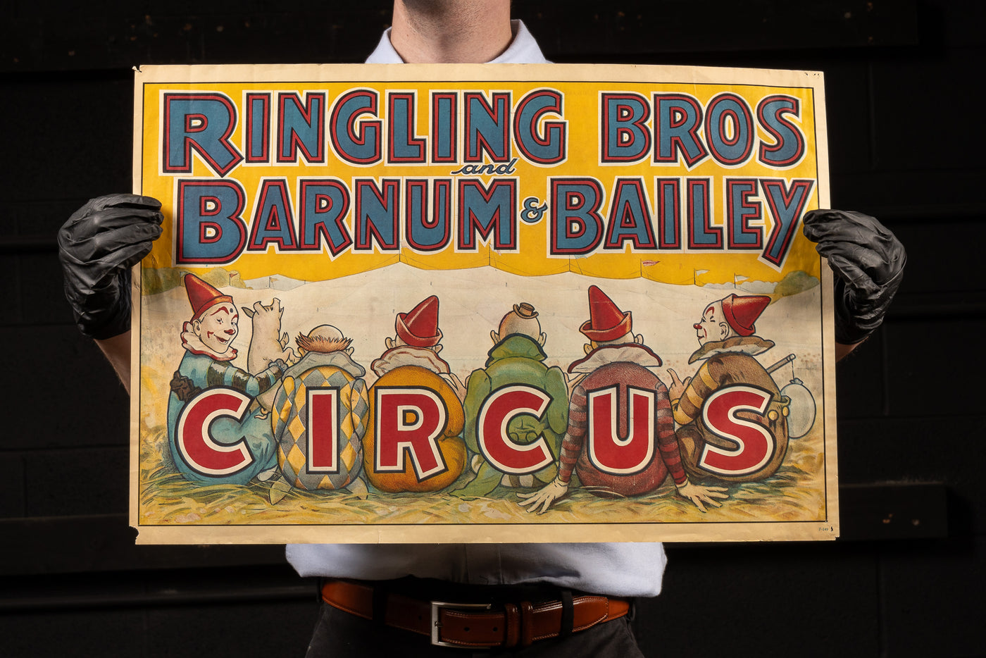 c. 1970 Ringling Bros. and Barnum & Bailey 1930s Circus Poster