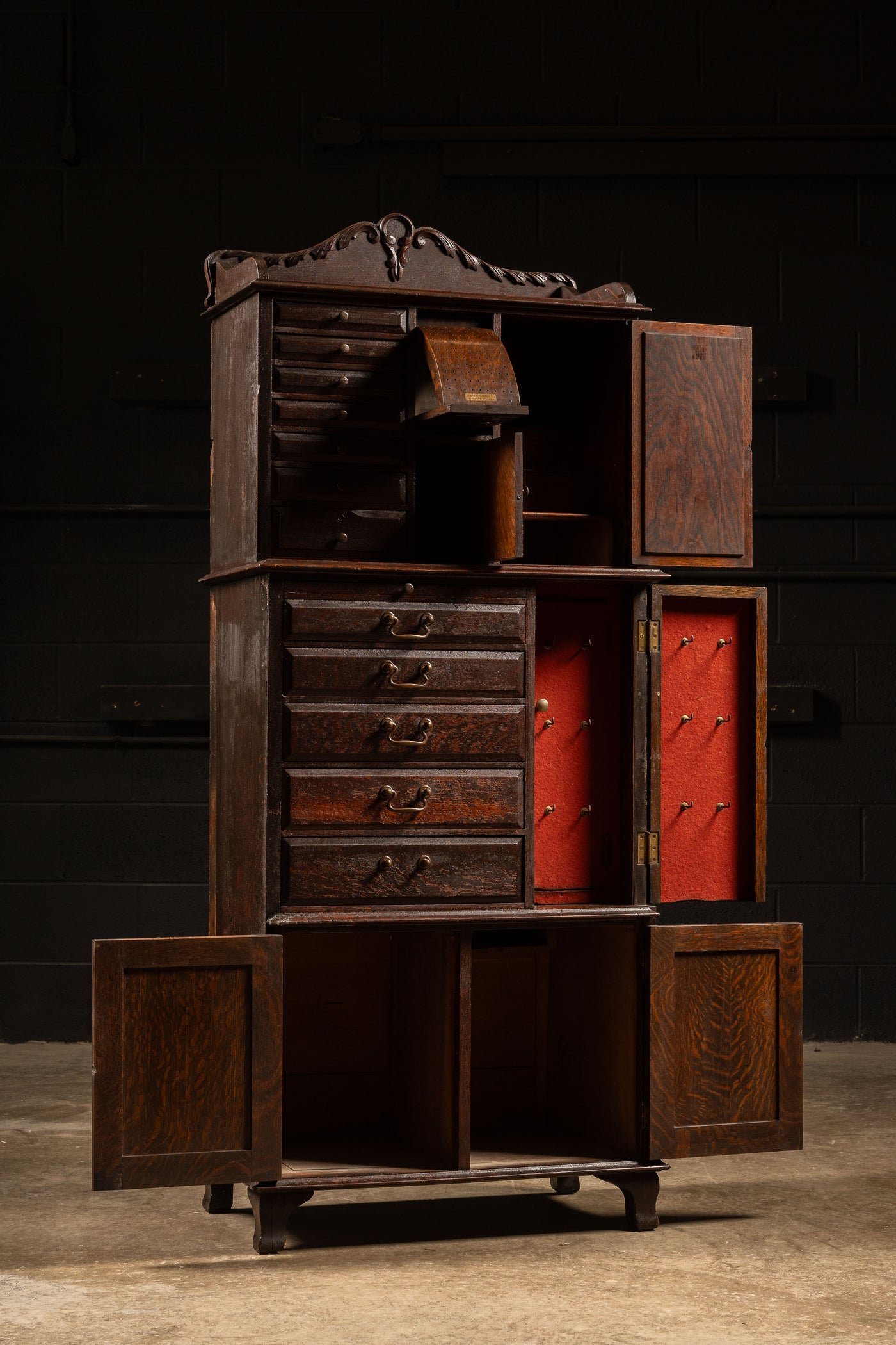 c. 1906 American Cabinet Co. Jeweler's Cabinet