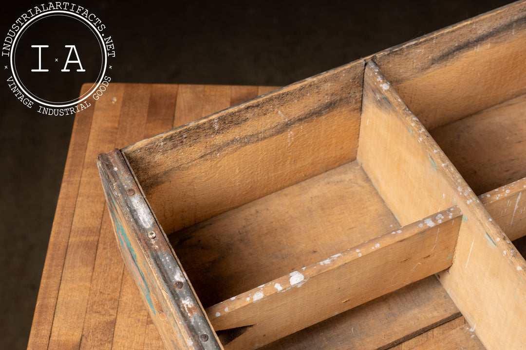 Vintage Wooden Canada Dry Bottle Crate – Industrial Artifacts
