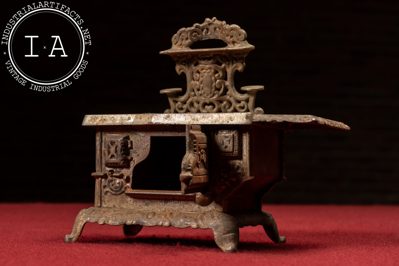 Early 20th Century “Eagle” Cast Iron Toy Stove