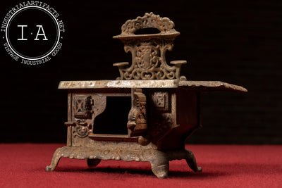 Early 20th Century “Eagle” Cast Iron Toy Stove