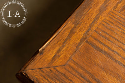 Early Oak General Store Counter