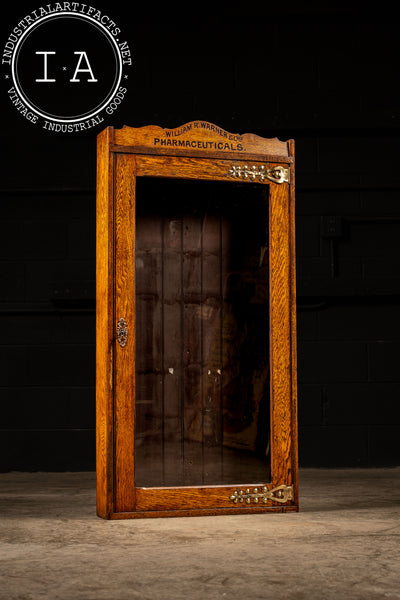 Early 20th Century Pharmacy Cabinet