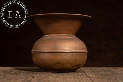 Mid-19th Century Brass Spittoon by Will and Finck